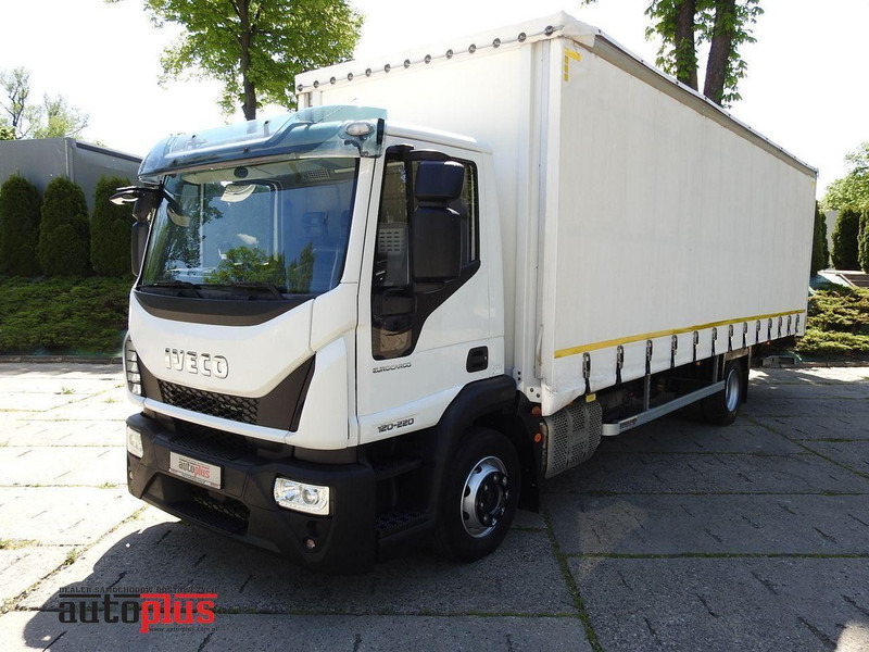 Iveco EUROCARGO 120 - 220 PLANDEKA WINDA 20 PALET AUTOMAT KLIMATYZACJA - شاحنة صندوقية: صورة 1 Iveco EUROCARGO 120 - 220 PLANDEKA WINDA 20 PALET AUTOMAT KLIMATYZACJA - شاحنة صندوقية: صورة 1