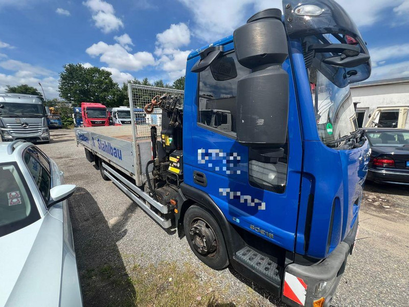 Iveco EUROCARGO ML80 E16 Lange Pritsche mit Kran - شاحنات مسطحة: صورة 2 Iveco EUROCARGO ML80 E16 Lange Pritsche mit Kran - شاحنات مسطحة: صورة 2