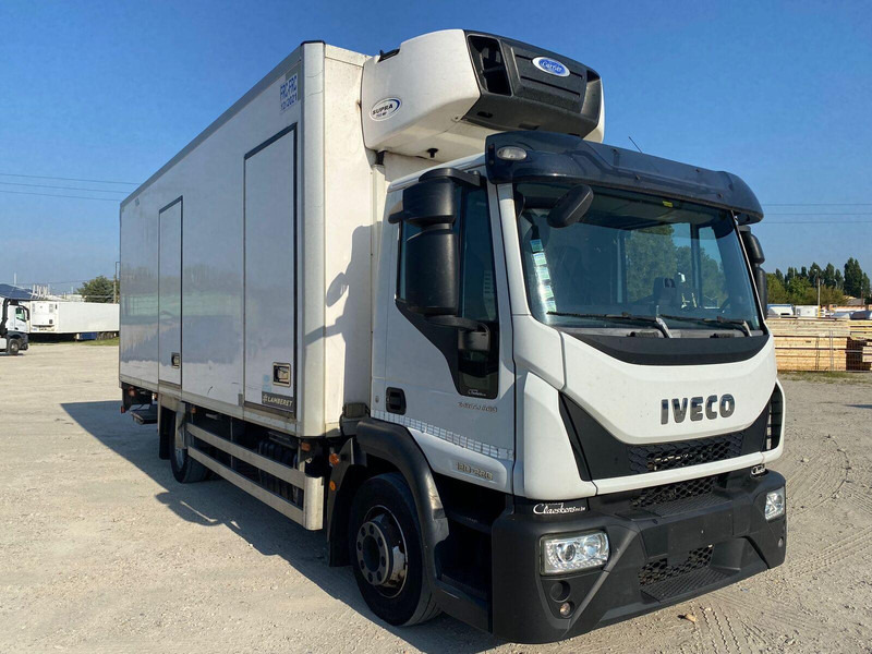 Iveco Eurocargo 120 E 22 Carrier Supra 750 frigo + LBW DHollandia 750 - شاحنة ذات مبرد: صورة 1 Iveco Eurocargo 120 E 22 Carrier Supra 750 frigo + LBW DHollandia 750 - شاحنة ذات مبرد: صورة 1