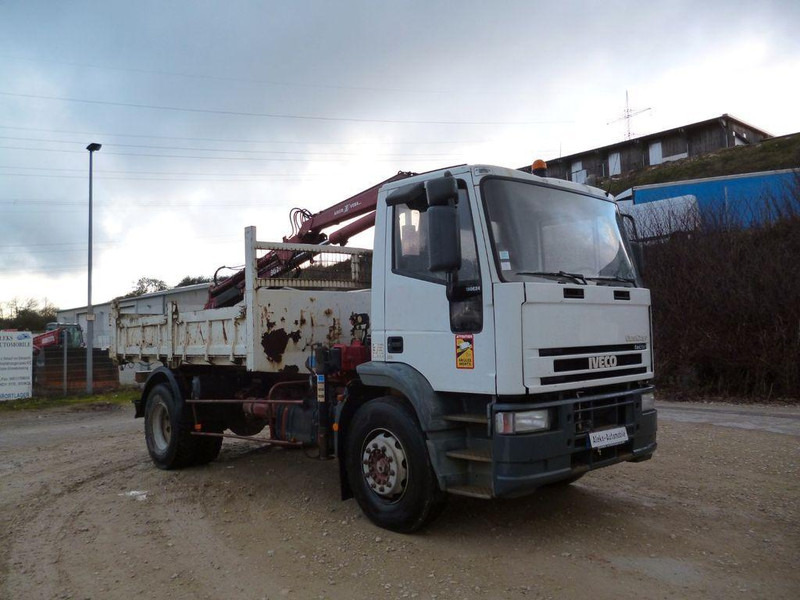 Iveco Eurocargo 180E24 - شاحنة قلاب, شاحنة كرين: صورة 2 Iveco Eurocargo 180E24 - شاحنة قلاب, شاحنة كرين: صورة 2