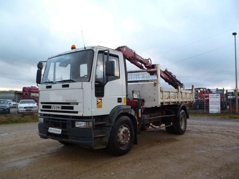Iveco Eurocargo 180E24 - شاحنة قلاب, شاحنة كرين: صورة 1 Iveco Eurocargo 180E24 - شاحنة قلاب, شاحنة كرين: صورة 1