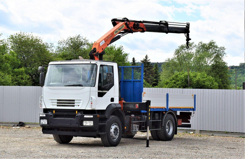 Iveco Eurocargo 180E28 - شاحنات مسطحة, شاحنة كرين: صورة 2 Iveco Eurocargo 180E28 - شاحنات مسطحة, شاحنة كرين: صورة 2