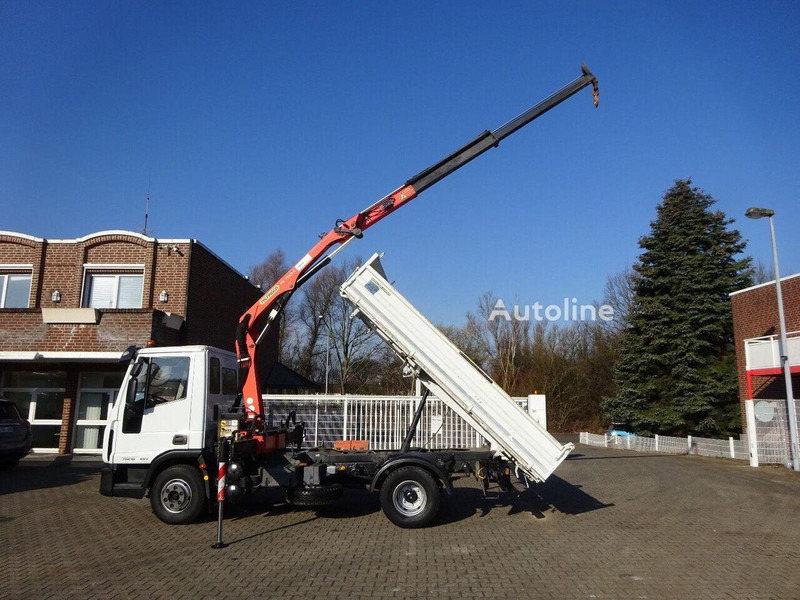 Iveco ML75E18K - 3 way tipper+crane - شاحنة قلاب, شاحنة كرين: صورة 2 Iveco ML75E18K - 3 way tipper+crane - شاحنة قلاب, شاحنة كرين: صورة 2