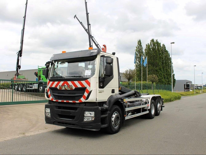 Iveco Stralis 460 - ANG abrollkipper - شاحنة برافعة خطافية: صورة 1 Iveco Stralis 460 - ANG abrollkipper - شاحنة برافعة خطافية: صورة 1