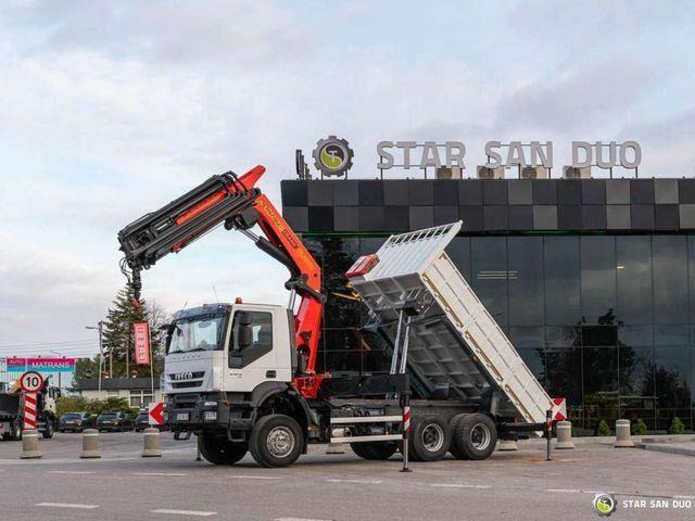 Iveco TRAKKER 360 6x6 PALFINGER PK 36002 Crane Kipper - شاحنة قلاب, شاحنة كرين: صورة 4 Iveco TRAKKER 360 6x6 PALFINGER PK 36002 Crane Kipper - شاحنة قلاب, شاحنة كرين: صورة 4
