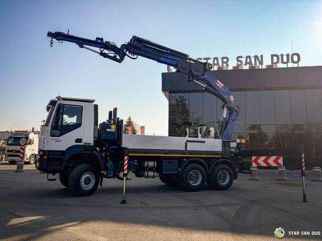 Iveco TRAKKER 450 6x6 PM41S FLY JIB Crane Kipper - شاحنات مسطحة, شاحنة كرين: صورة 5 Iveco TRAKKER 450 6x6 PM41S FLY JIB Crane Kipper - شاحنات مسطحة, شاحنة كرين: صورة 5