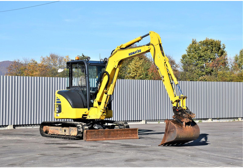 حفار صغير Komatsu PC 55 MR * Raupenbagger * Top Zustand !: صورة 1