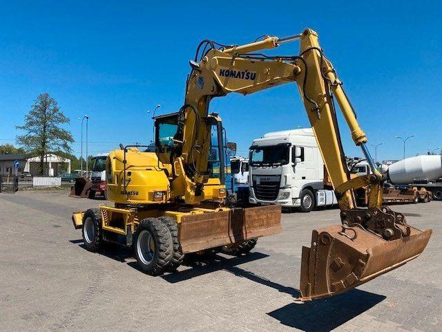 Komatsu PW 118 MR-8 - حفار ذو عجلات: صورة 2 Komatsu PW 118 MR-8 - حفار ذو عجلات: صورة 2