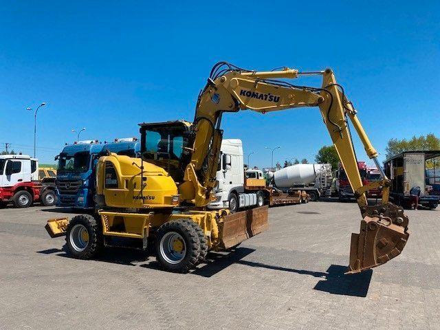 Komatsu PW 118 MR-8 - حفار ذو عجلات: صورة 4 Komatsu PW 118 MR-8 - حفار ذو عجلات: صورة 4
