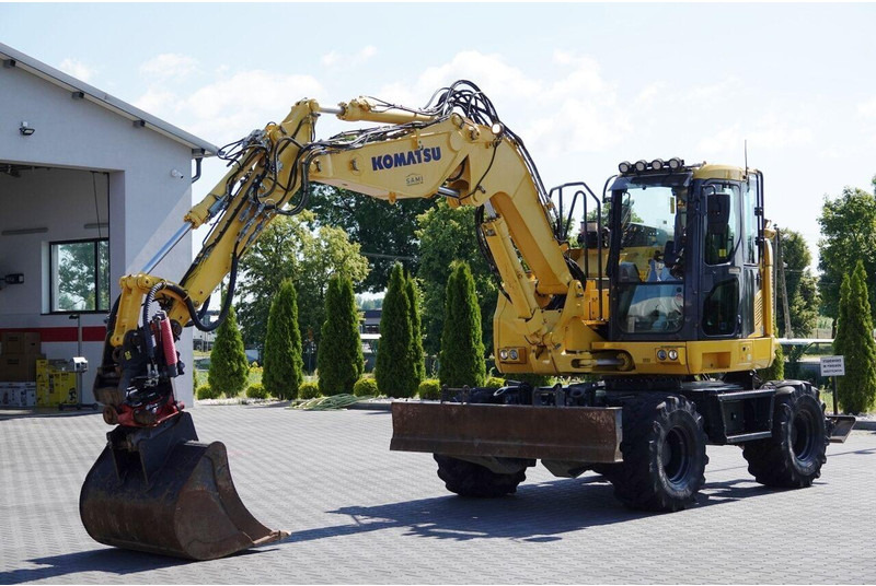 Komatsu PW 118 MR / KOPARKA KOŁOWA / 2019 ROK / TILT OBROTNICA / KAMERA - حفار ذو عجلات: صورة 2 Komatsu PW 118 MR / KOPARKA KOŁOWA / 2019 ROK / TILT OBROTNICA / KAMERA - حفار ذو عجلات: صورة 2