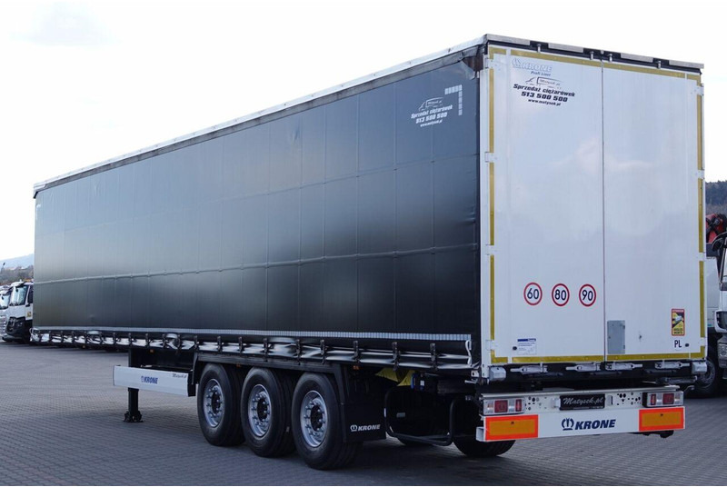 Krone FIRANKA / STANDARD / OPONY 100% / DACH PODNOSZONY / OŚ PODNOSZON - نصف مقطورة بستائر جانبية: صورة 5 Krone FIRANKA / STANDARD / OPONY 100% / DACH PODNOSZONY / OŚ PODNOSZON - نصف مقطورة بستائر جانبية: صورة 5