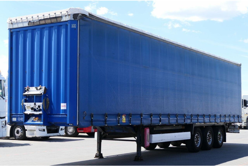 Krone FIRANKA / STANDARD / SAF / SPROWADZONA - نصف مقطورة بستائر جانبية: صورة 1 Krone FIRANKA / STANDARD / SAF / SPROWADZONA - نصف مقطورة بستائر جانبية: صورة 1