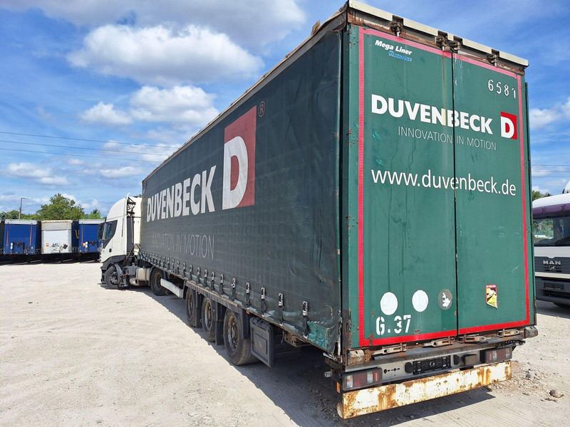 Krone SD Pritsche+Plane - Mega semi-trailer - نصف مقطورة بستائر جانبية: صورة 2 Krone SD Pritsche+Plane - Mega semi-trailer - نصف مقطورة بستائر جانبية: صورة 2