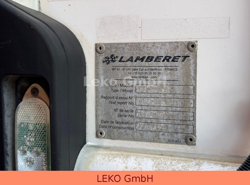 نصف مقطورة للتبريد LAMBERET Mit Carrier Vec 1950 Bis -30°C: صورة 17 نصف مقطورة للتبريد LAMBERET Mit Carrier Vec 1950 Bis -30°C: صورة 17