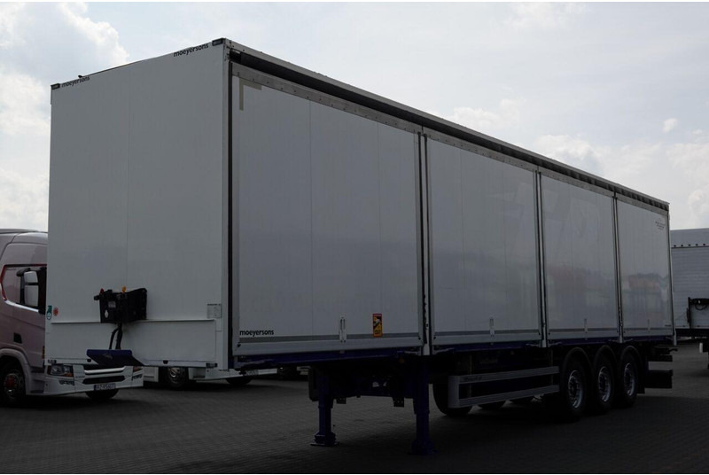 Lecitrailer KONTENER / KOFFER / OTWIERANE BOKI / MOCNA PODŁOGA SZYNA DESKA - نصف مقطورة بصندوق مغلق: صورة 3 Lecitrailer KONTENER / KOFFER / OTWIERANE BOKI / MOCNA PODŁOGA SZYNA DESKA - نصف مقطورة بصندوق مغلق: صورة 3