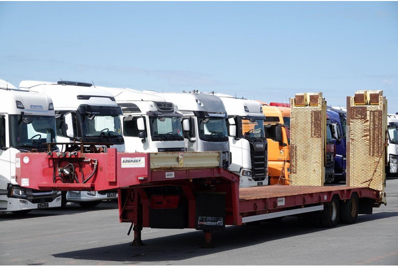 Louault LAWETA NISKOPODWOZIOWA / NAJAZDY HYDRAULICZNE / WCIĄGARKA / 2 OS - نصف مقطورة بلودر منخفض: صورة 3 Louault LAWETA NISKOPODWOZIOWA / NAJAZDY HYDRAULICZNE / WCIĄGARKA / 2 OS - نصف مقطورة بلودر منخفض: صورة 3