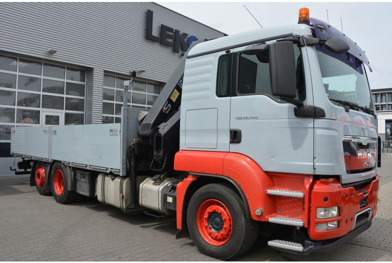 MAN 6,4 m Flatbed + Crane HIAB 211EP 6X2 KRAN HIAB 211EP 6.5m Container Pr - شاحنات مسطحة, شاحنة كرين: صورة 2 MAN 6,4 m Flatbed + Crane HIAB 211EP 6X2 KRAN HIAB 211EP 6.5m Container Pr - شاحنات مسطحة, شاحنة كرين: صورة 2