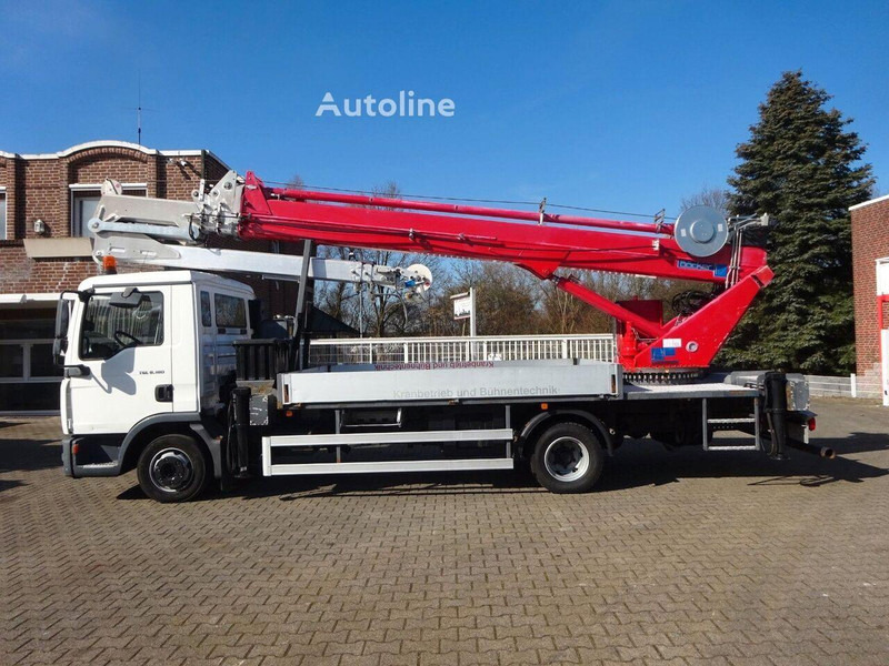 MAN 8.180 TGL - Flatbed+crane - شاحنات مسطحة, شاحنة كرين: صورة 2 MAN 8.180 TGL - Flatbed+crane - شاحنات مسطحة, شاحنة كرين: صورة 2