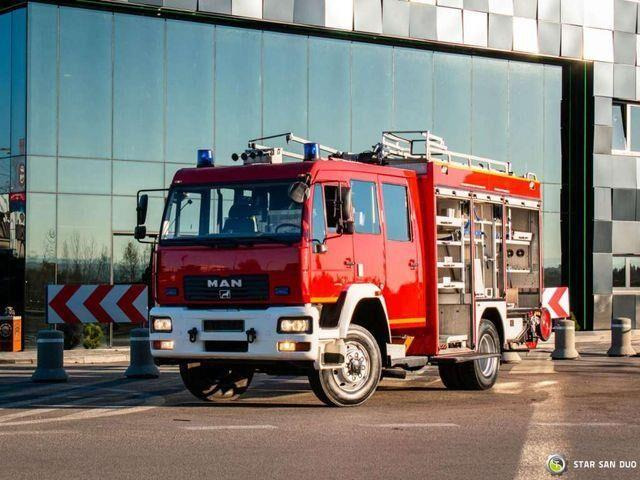 MAN L 80 4x4 Straż Pożarna Firetruck Feuerwehr - شاحنة حريق: صورة 5 MAN L 80 4x4 Straż Pożarna Firetruck Feuerwehr - شاحنة حريق: صورة 5