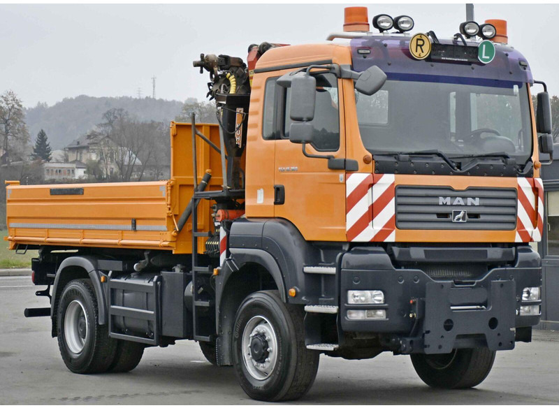 MAN TGA 18.360 - شاحنة قلاب, شاحنة كرين: صورة 4 MAN TGA 18.360 - شاحنة قلاب, شاحنة كرين: صورة 4