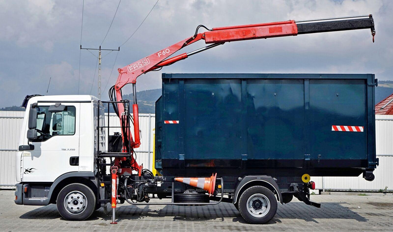 MAN TGL 7.150 + FASSI F60 * TOPZUSTAND - شاحنة قلاب, شاحنة كرين: صورة 5 MAN TGL 7.150 + FASSI F60 * TOPZUSTAND - شاحنة قلاب, شاحنة كرين: صورة 5