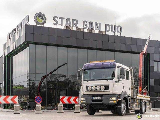 MAN TGM 13.290 4x4 BI FASSI F40B22 Crane Camper - شاحنات مسطحة, شاحنة كرين: صورة 3 MAN TGM 13.290 4x4 BI FASSI F40B22 Crane Camper - شاحنات مسطحة, شاحنة كرين: صورة 3