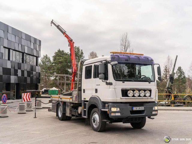 MAN TGM 13.290 4x4 FASSI F40B22 Crane Camper DOKA - شاحنات مسطحة, شاحنة كرين: صورة 5 MAN TGM 13.290 4x4 FASSI F40B22 Crane Camper DOKA - شاحنات مسطحة, شاحنة كرين: صورة 5