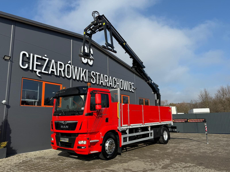 MAN TGM 18.250 // E6 // org. 92000km !!! // 4x2 // manual // - شاحنات مسطحة, شاحنة كرين: صورة 1 MAN TGM 18.250 // E6 // org. 92000km !!! // 4x2 // manual // - شاحنات مسطحة, شاحنة كرين: صورة 1