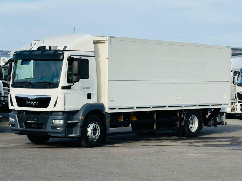 MAN TGM 18.290 L Beverage Truck + Tail Lift - شاحنة صندوقية: صورة 1 MAN TGM 18.290 L Beverage Truck + Tail Lift - شاحنة صندوقية: صورة 1