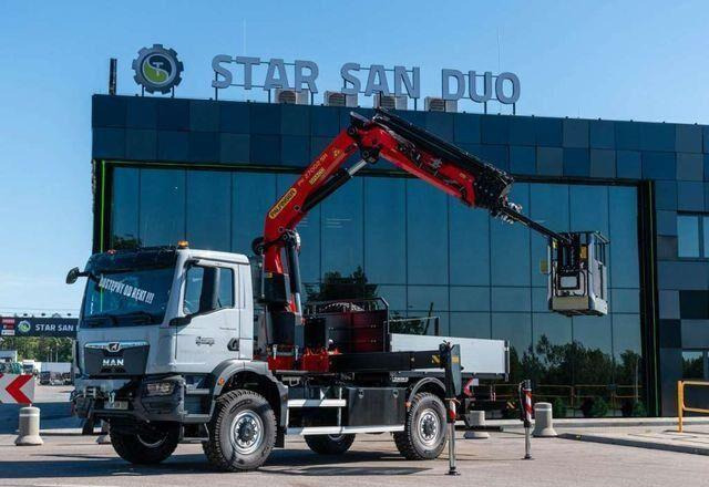 MAN TGM 18.320 4x4 PALFINGER PK 27002 Basket NEW ! - شاحنات مسطحة, شاحنة كرين: صورة 3 MAN TGM 18.320 4x4 PALFINGER PK 27002 Basket NEW ! - شاحنات مسطحة, شاحنة كرين: صورة 3