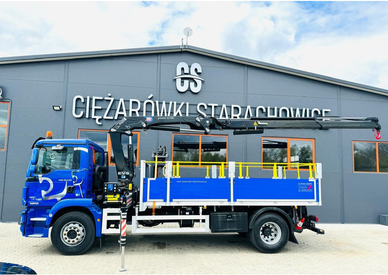 شاحنات مسطحة, شاحنة كرين MAN TGM TGL TGS 18.250: صورة 10