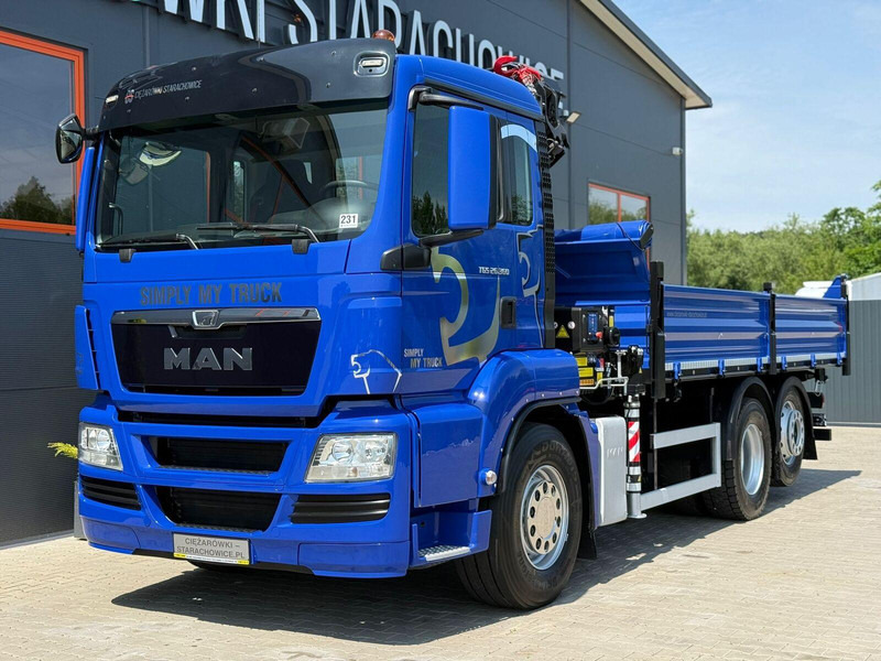 MAN TGM TGS TGX 26.360 // E5 // 6x2 6x4 // WYWROTKA 3-S // HMF 1420 - شاحنة قلاب, شاحنة كرين: صورة 4 MAN TGM TGS TGX 26.360 // E5 // 6x2 6x4 // WYWROTKA 3-S // HMF 1420 - شاحنة قلاب, شاحنة كرين: صورة 4