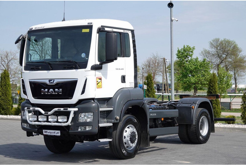 MAN TGS 18.420 / 4X4 / RAMA DŁ. 5,6 M / NAVI / DO ZABUDOWY / SPROWA - شاحنة بهيكل معدني للمقصورة: صورة 2 MAN TGS 18.420 / 4X4 / RAMA DŁ. 5,6 M / NAVI / DO ZABUDOWY / SPROWA - شاحنة بهيكل معدني للمقصورة: صورة 2