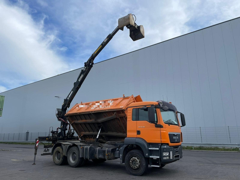 MAN TGS 26.360 Tipper + Crane Jonsered J 1090 - شاحنة قلاب, شاحنة كرين: صورة 5 MAN TGS 26.360 Tipper + Crane Jonsered J 1090 - شاحنة قلاب, شاحنة كرين: صورة 5