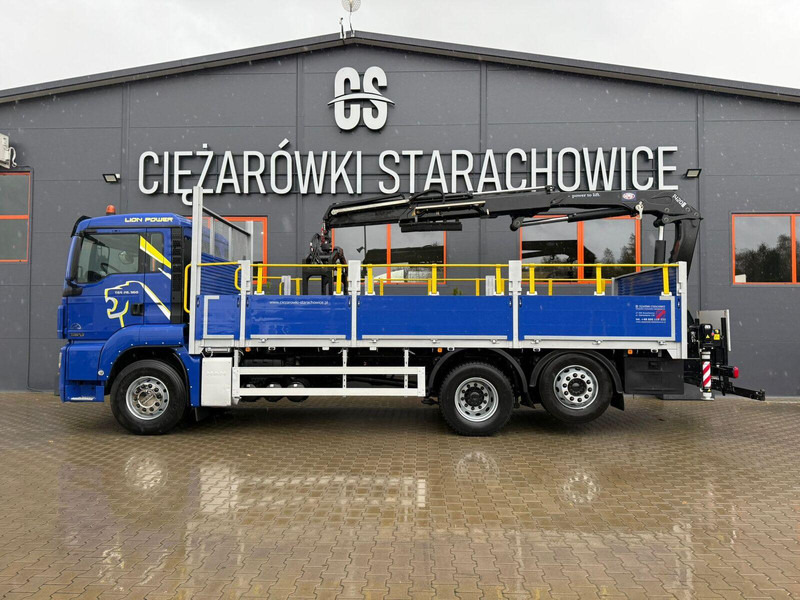 MAN TGS 26.360 - شاحنات مسطحة, شاحنة كرين: صورة 2 MAN TGS 26.360 - شاحنات مسطحة, شاحنة كرين: صورة 2