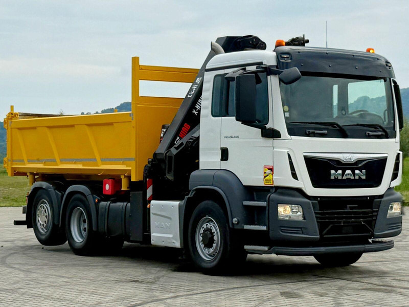 MAN TGS 26.400 * HIAB X-HIDUO 188 E-3 + FUNK * 6x4 - شاحنة قلاب, شاحنة كرين: صورة 4 MAN TGS 26.400 * HIAB X-HIDUO 188 E-3 + FUNK * 6x4 - شاحنة قلاب, شاحنة كرين: صورة 4