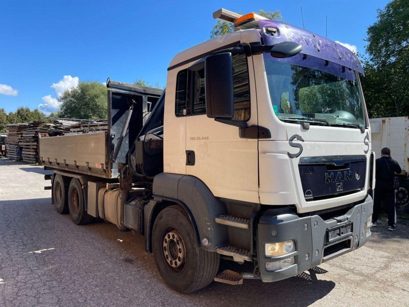 MAN TGS 26.440 6x4 Tipper + Crane Hiab 220 - 5 + RC - شاحنة قلاب, شاحنة كرين: صورة 1 MAN TGS 26.440 6x4 Tipper + Crane Hiab 220 - 5 + RC - شاحنة قلاب, شاحنة كرين: صورة 1