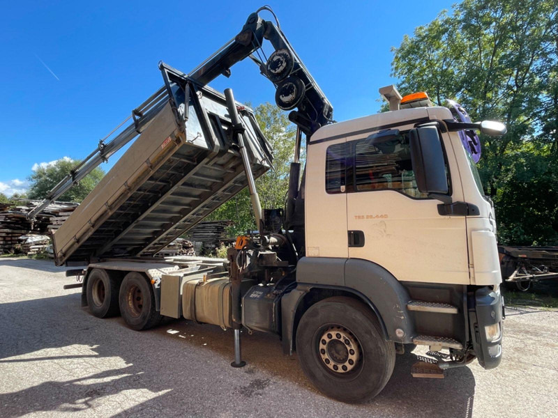 MAN TGS 26.440 6x4 Tipper + Crane Hiab 220 - 5 + RC - شاحنة قلاب, شاحنة كرين: صورة 4 MAN TGS 26.440 6x4 Tipper + Crane Hiab 220 - 5 + RC - شاحنة قلاب, شاحنة كرين: صورة 4