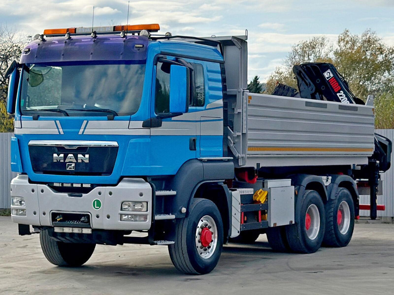 MAN TGS 26.480 * KIPPER * HIAB 220 - C5 + FUNK / 6x6 - شاحنة قلاب, شاحنة كرين: صورة 4 MAN TGS 26.480 * KIPPER * HIAB 220 - C5 + FUNK / 6x6 - شاحنة قلاب, شاحنة كرين: صورة 4