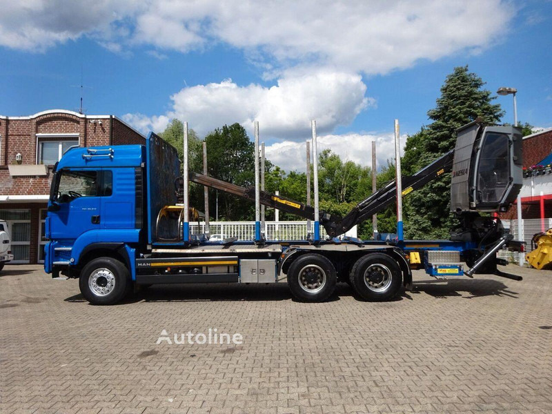 شاحنة قطع الأشجار, شاحنة كرين لنقل الأخشاب MAN TGS 26.510 - Timber truck+crane: صورة 10 شاحنة قطع الأشجار, شاحنة كرين لنقل الأخشاب MAN TGS 26.510 - Timber truck+crane: صورة 10