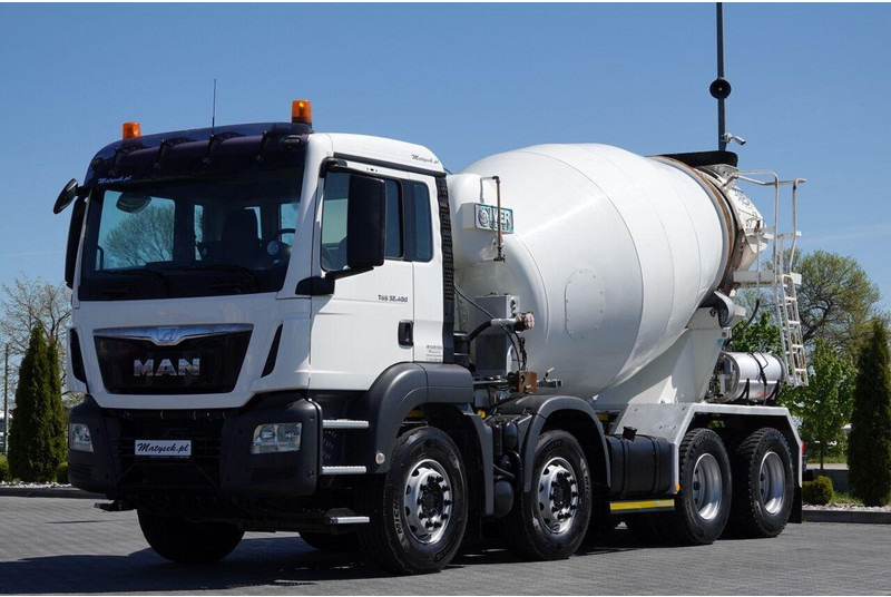 MAN TGS 32.400 / 8X4 / GRUSZKA / BETONOMIESZARKA / 9 M3 / IMER / MAN - شاحنة خلاطة خرسانة: صورة 1 MAN TGS 32.400 / 8X4 / GRUSZKA / BETONOMIESZARKA / 9 M3 / IMER / MAN - شاحنة خلاطة خرسانة: صورة 1