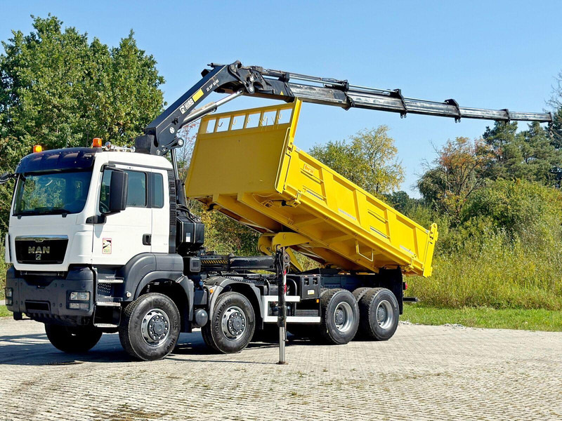 MAN TGS 32.510 * HIAB 288 EP - 5HIDUO/ FUNK * 8x8 - شاحنة قلاب, شاحنة كرين: صورة 2 MAN TGS 32.510 * HIAB 288 EP - 5HIDUO/ FUNK * 8x8 - شاحنة قلاب, شاحنة كرين: صورة 2