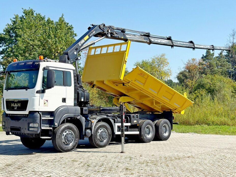 MAN TGS 32.510 * HIAB 288 EP - 5HIDUO/ FUNK * 8x8 - شاحنة قلاب, شاحنة كرين: صورة 3 MAN TGS 32.510 * HIAB 288 EP - 5HIDUO/ FUNK * 8x8 - شاحنة قلاب, شاحنة كرين: صورة 3