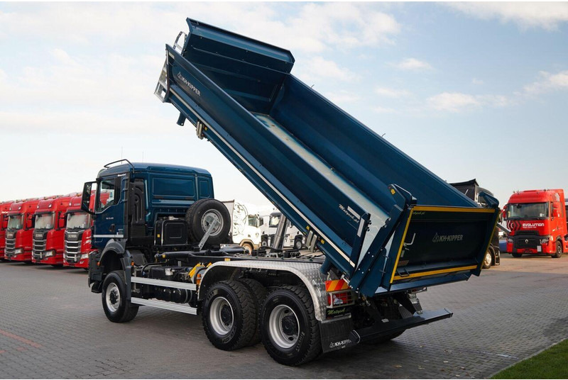 MAN TGS 33.480 / 6X6 / WYWROTKA 3 STRONNA / BORDMATIC / HYDROBURTA / - شاحنة قلاب: صورة 4 MAN TGS 33.480 / 6X6 / WYWROTKA 3 STRONNA / BORDMATIC / HYDROBURTA / - شاحنة قلاب: صورة 4