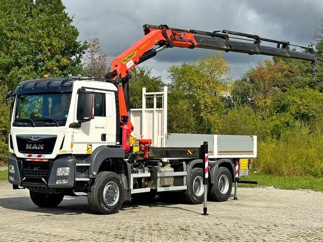 MAN TGS 33.480*KIPPER 5,05m * PK 33002-EH C+FUNK/6x6* 6x6 - شاحنات مسطحة, شاحنة كرين: صورة 2 MAN TGS 33.480*KIPPER 5,05m * PK 33002-EH C+FUNK/6x6* 6x6 - شاحنات مسطحة, شاحنة كرين: صورة 2