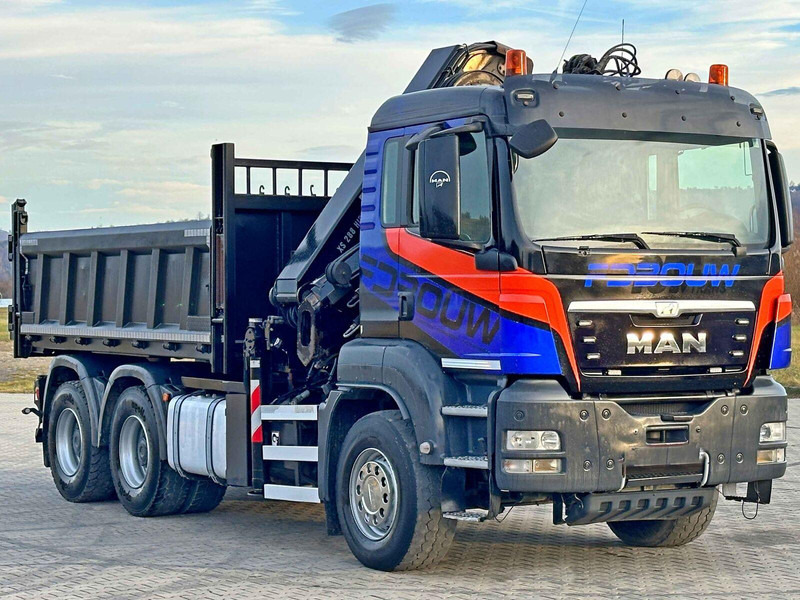 MAN TGS 33.480 - شاحنة قلاب, شاحنة كرين: صورة 3 MAN TGS 33.480 - شاحنة قلاب, شاحنة كرين: صورة 3