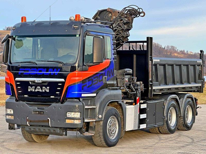 MAN TGS 33.480 - شاحنة قلاب, شاحنة كرين: صورة 4 MAN TGS 33.480 - شاحنة قلاب, شاحنة كرين: صورة 4