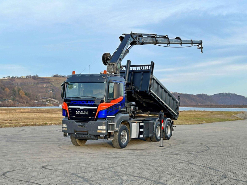 MAN TGS 33.480 - شاحنة قلاب, شاحنة كرين: صورة 2 MAN TGS 33.480 - شاحنة قلاب, شاحنة كرين: صورة 2