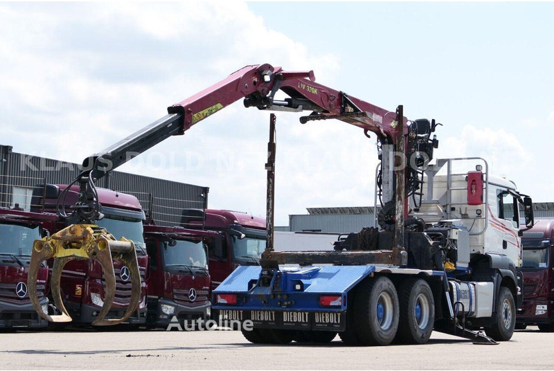 MAN TGS 33.500 - Timper truck+crane - شاحنة قطع الأشجار, شاحنة كرين: صورة 3 MAN TGS 33.500 - Timper truck+crane - شاحنة قطع الأشجار, شاحنة كرين: صورة 3