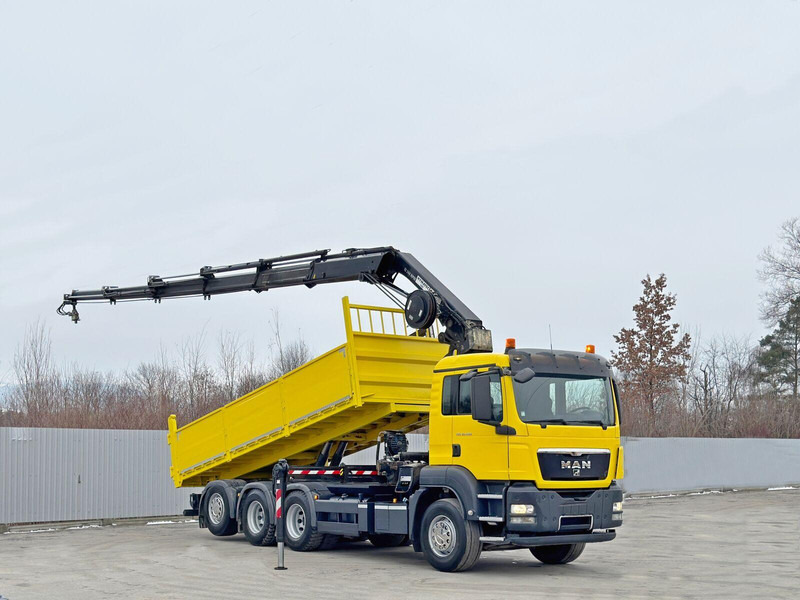 MAN TGS 35.400 * HIAB 244 EP - 5 HIPRO + FUNK * 8x4 - شاحنات مسطحة, شاحنة كرين: صورة 2 MAN TGS 35.400 * HIAB 244 EP - 5 HIPRO + FUNK * 8x4 - شاحنات مسطحة, شاحنة كرين: صورة 2